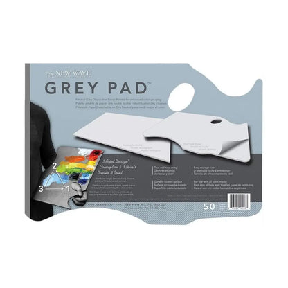 New Wave Grey Pad Disposable Ergonomic Palette