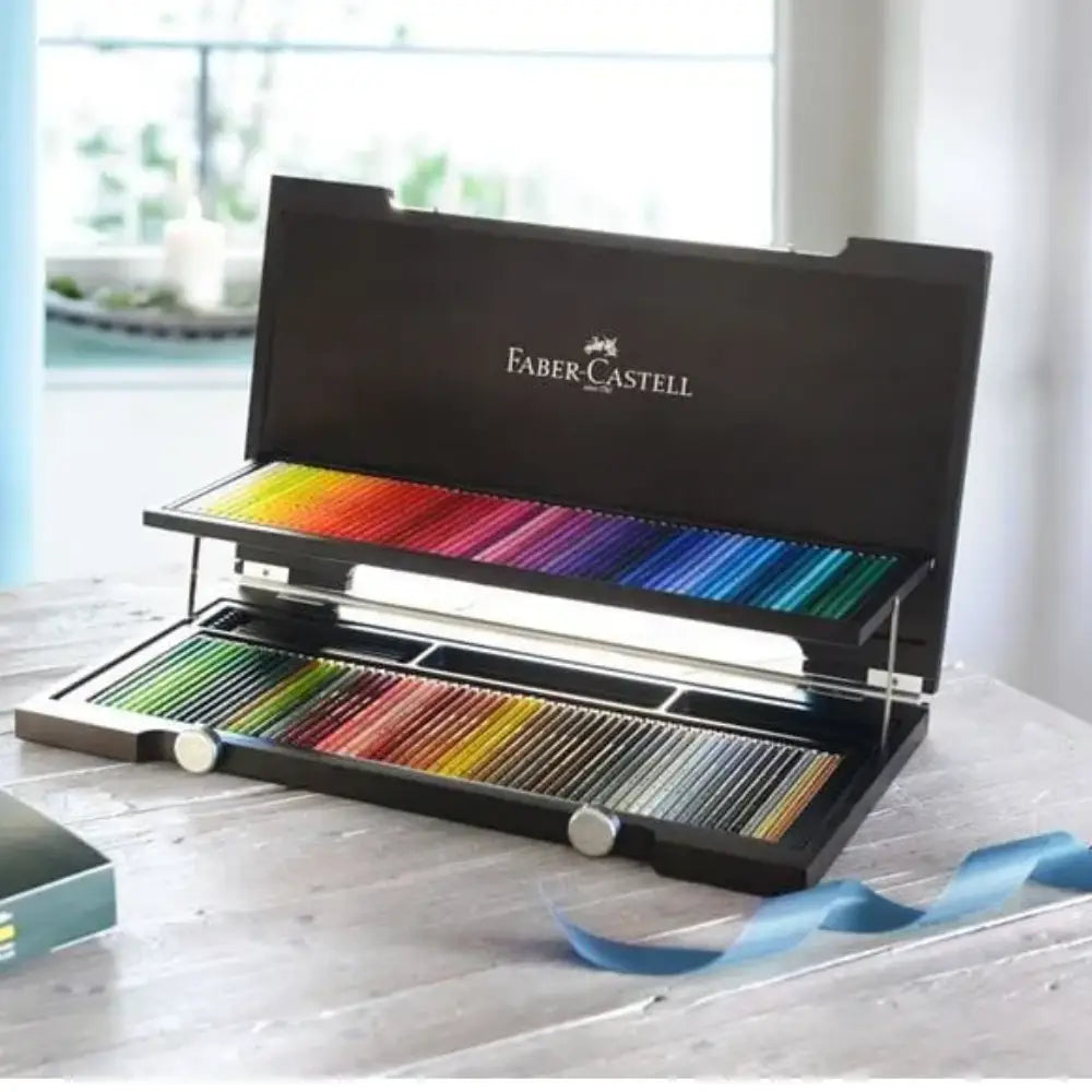 Faber Castell Polychromos- 120 Wooden Box