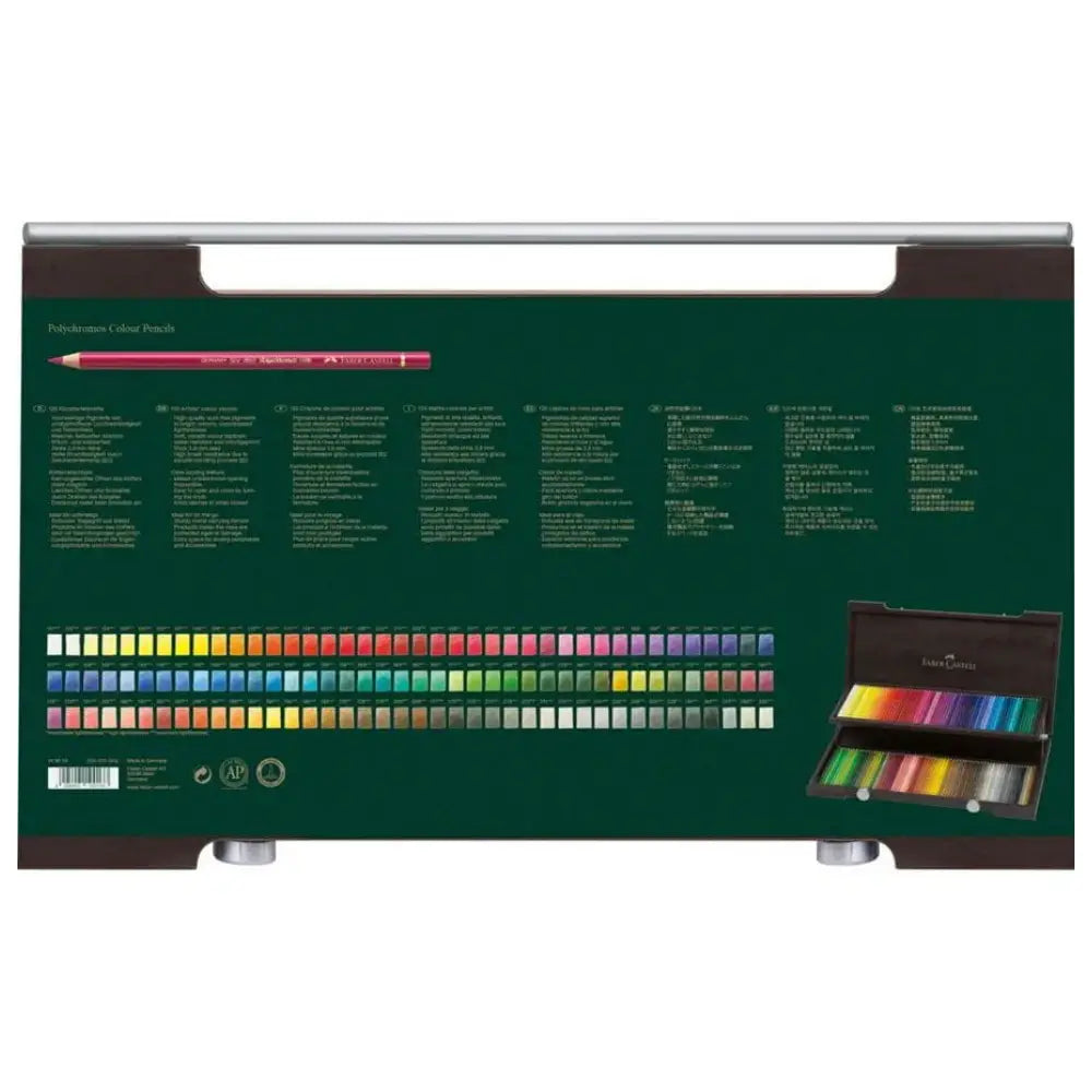 Faber Castell Polychromos- 120 Wooden Box