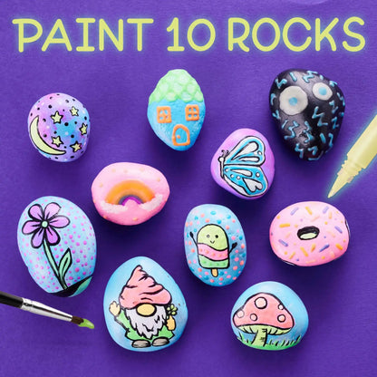 Faber Castell Glow in the Dark Rock Painting Kit