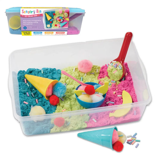 Faber Castell Sensory Bin Ice Cream Shop