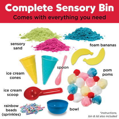 Faber Castell Sensory Bin Ice Cream Shop