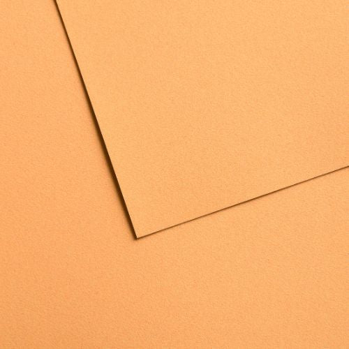 Canson Mi-Teintes Velvet Paper Sheets - Yellow 604