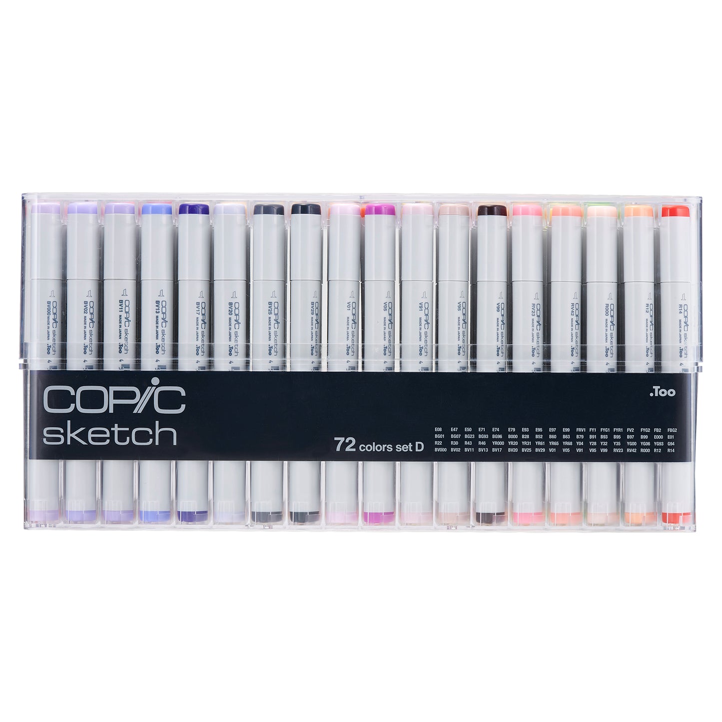 Copic Sketch Set 72D