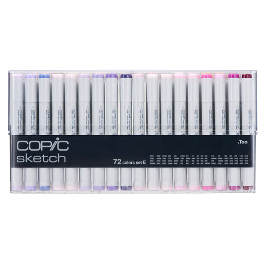 Copic Sketch Set 72E