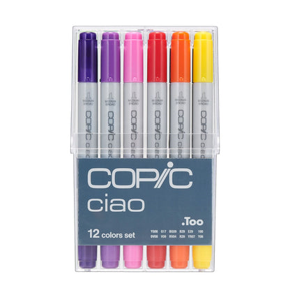 Copic Ciao Set 12 Assorted Colours