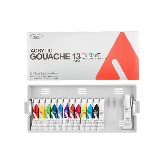 Holbein Acryla Gouache 13 School Set