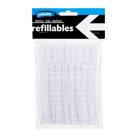 Derivan Refillables Pipettes 10pk