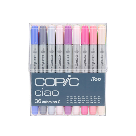 Copic Ciao Set 36c Assorted Colours