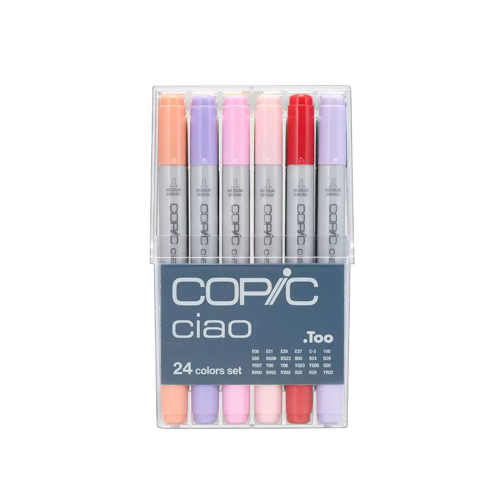 Copic Ciao Set 24 Assorted Colours