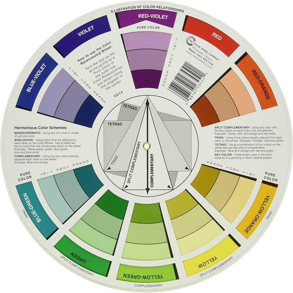 Artists Colour Wheel 23cm | Art Supplies Online Australia - Same Day ...