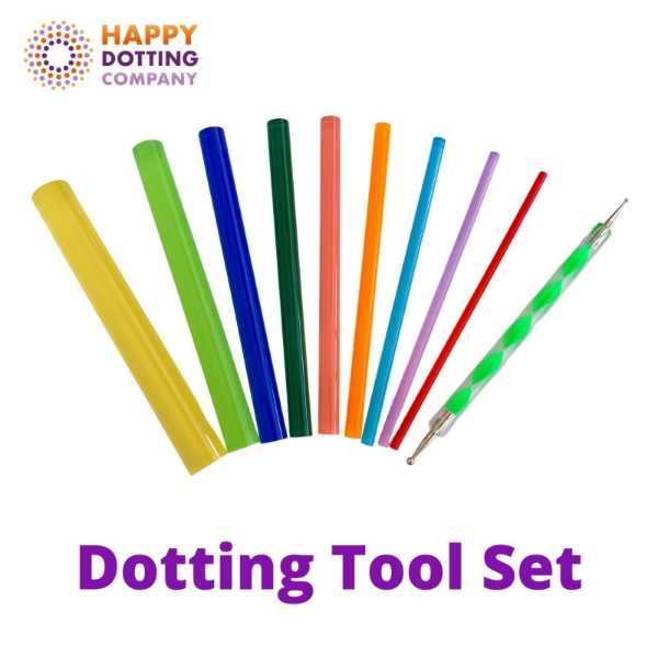 Happy Dotting Tool Set 9pc, Art Supplies Online Australia - Same Day  Shipping