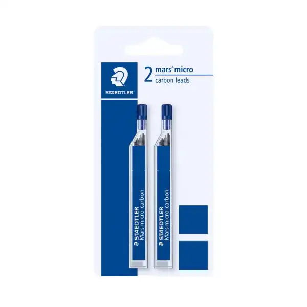 Picture of  Staedtler Mars Micro Carbon Leads 2pk  2B 0.5