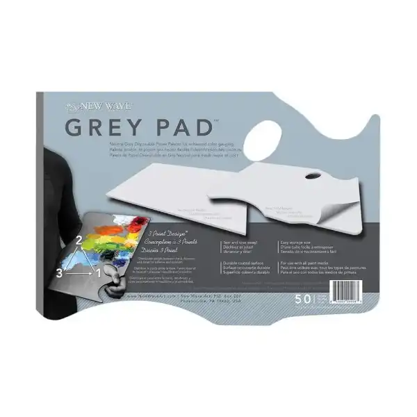 Picture of New Wave Grey Pad Disposable Ergonomic Palette