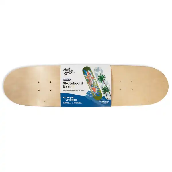 Picture of Mont Marte Blank Skateboard Deck