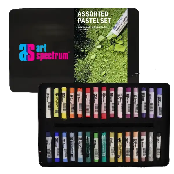 Picture of Art Spectrum Soft Pastel Set 30 Assorted